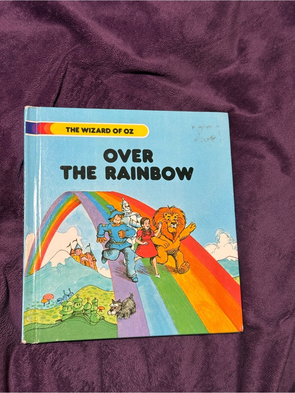 Vintage 1980 The Wizard of Oz: Over the Rainbow children’s book